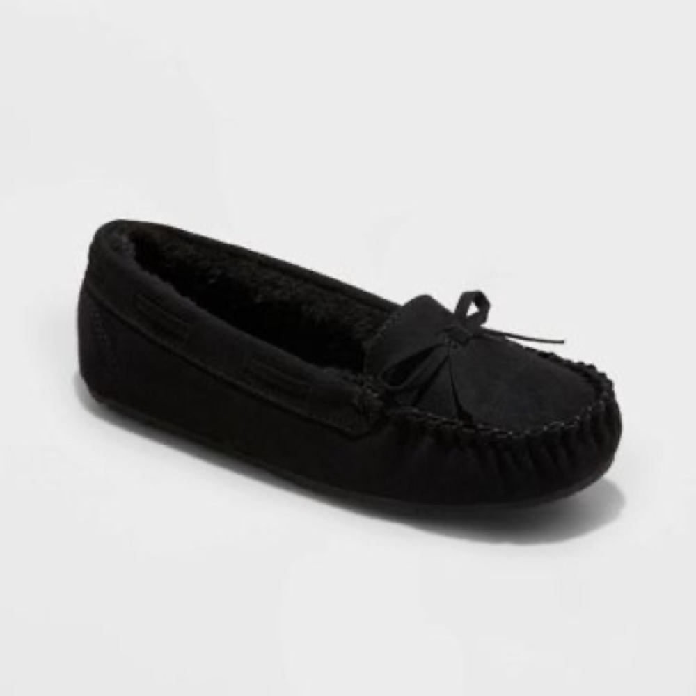 Cat & Jack girls moccasin slippers